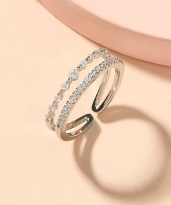 Double Layer Adjustable Ring